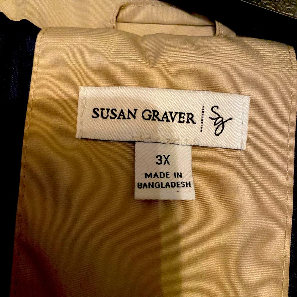 Susan Crager women’s coat as on QVC